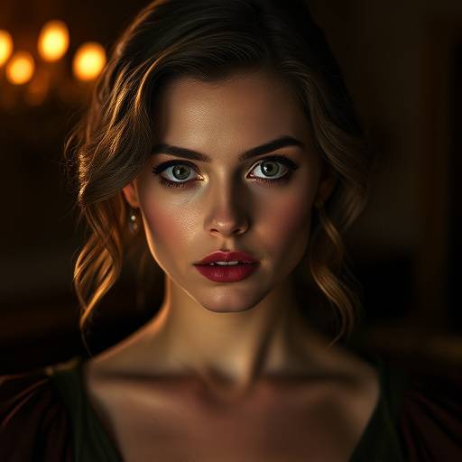 Photo d'Isabelle Girard, actrice jouant le rôle d'Elise.