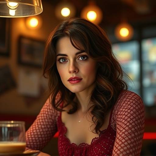 Photo de Isabelle Martin, interprétant le rôle de Isabelle dans Café Crème.