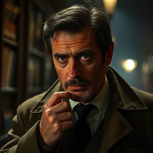 Photo de Jean-Pierre Leclerc dans le rôle de l'Inspecteur Moreau