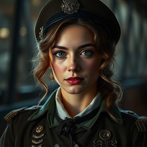 Photo de Sophie Dubois, actrice jouant le rôle du Capitaine Élise Dubois